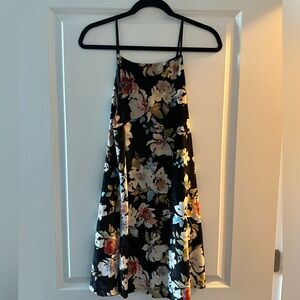 Floral Velvet Vintage Havana Dress